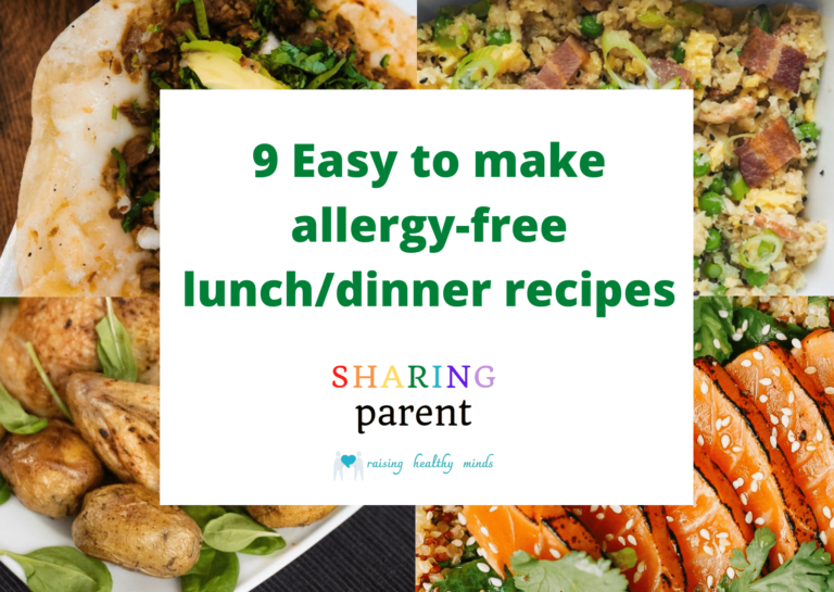 easy to make allergy free lunch dinner recipes for fussy children